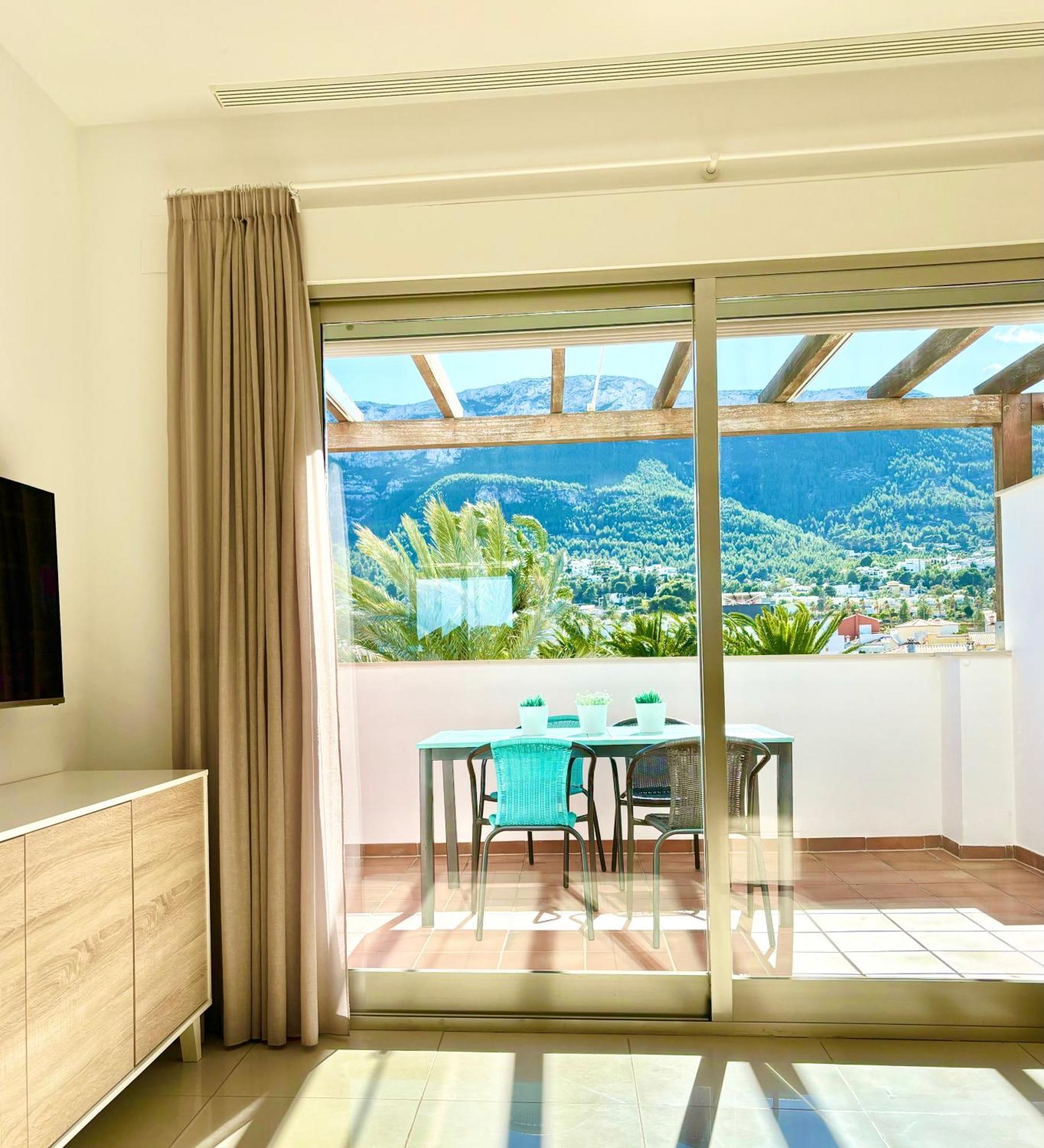 Hoteltype Penthouse 2 Beds, Parking, Wifi & Pool Stunning Views デニア エクステリア 写真