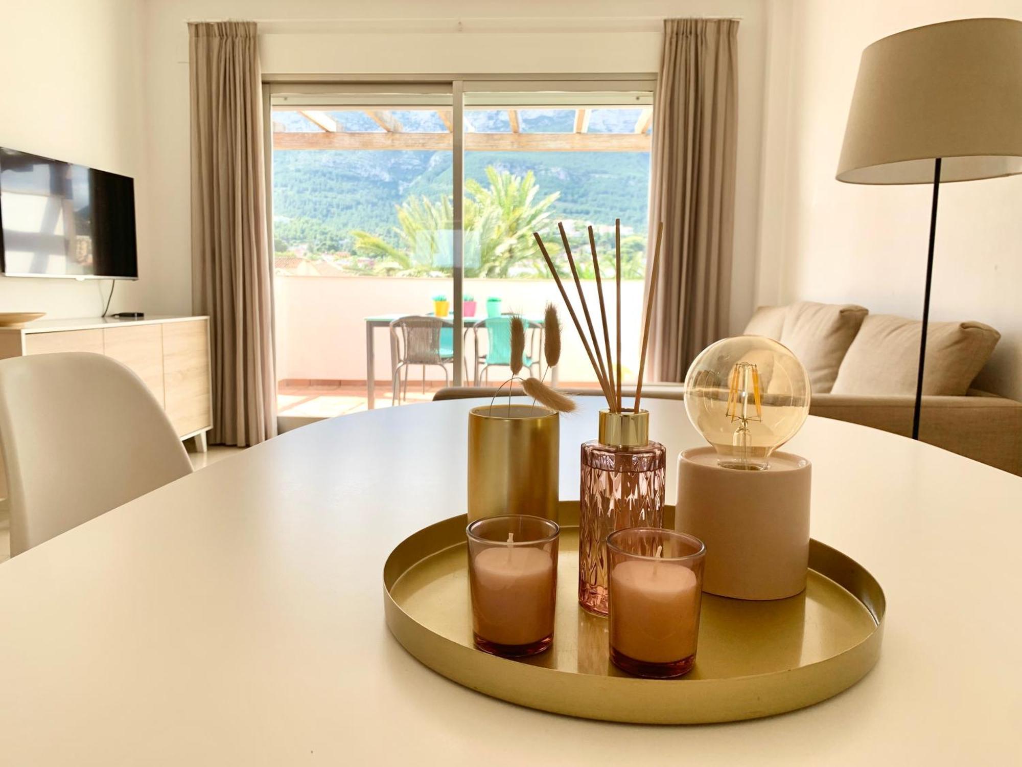 Hoteltype Penthouse 2 Beds, Parking, Wifi & Pool Stunning Views デニア エクステリア 写真